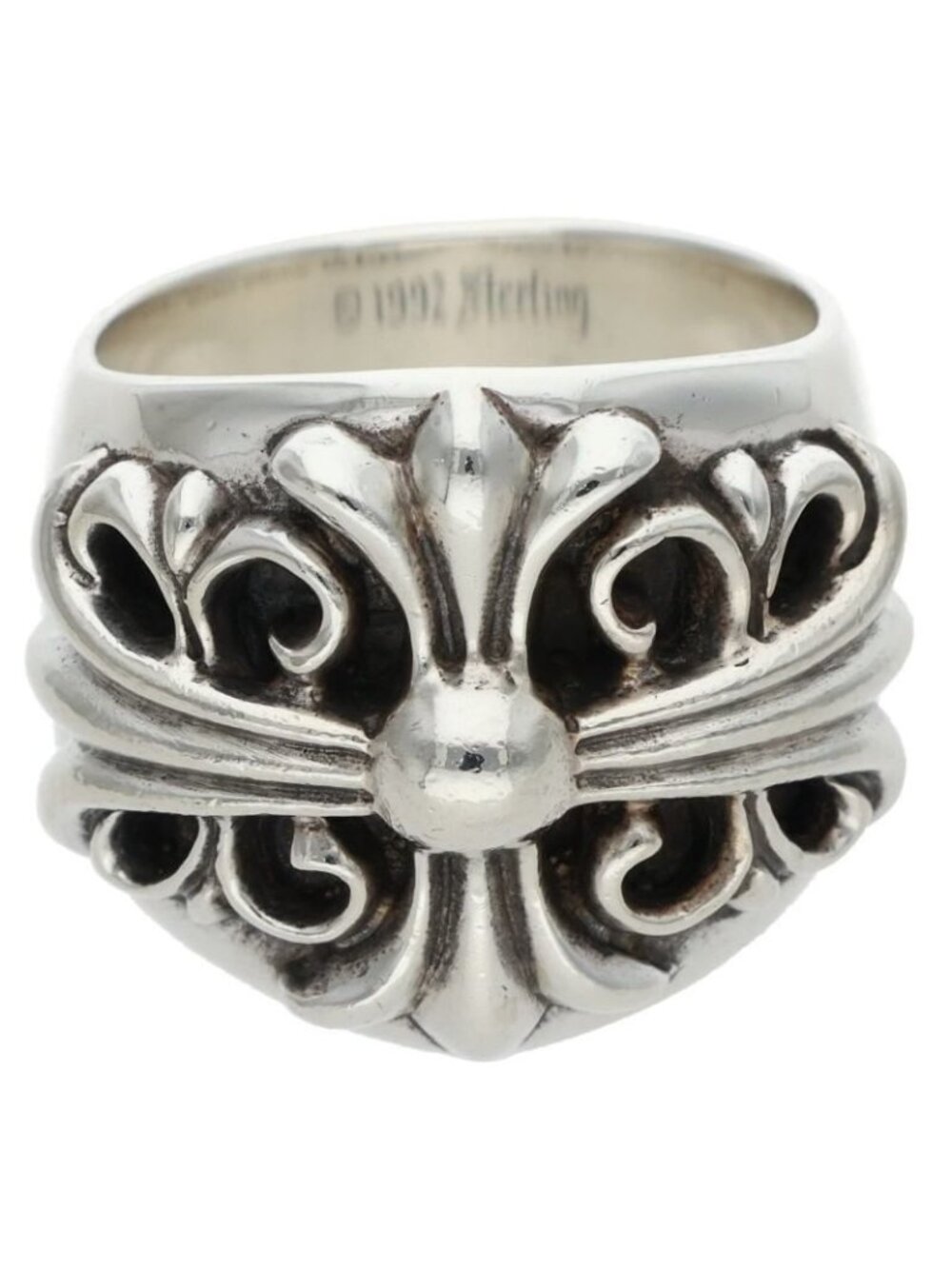 Chrome Hearts Keeper Silver Ring